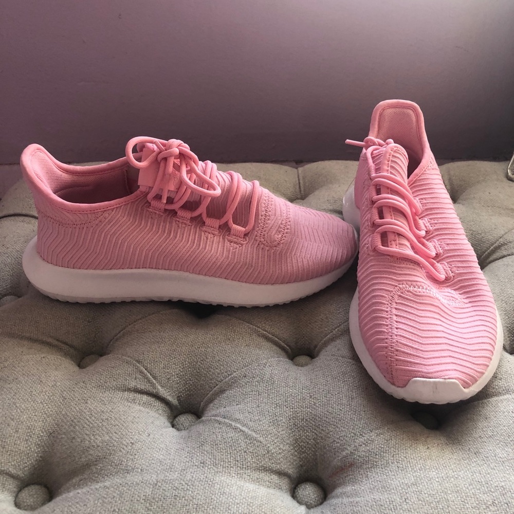 Adidas pink sneakers